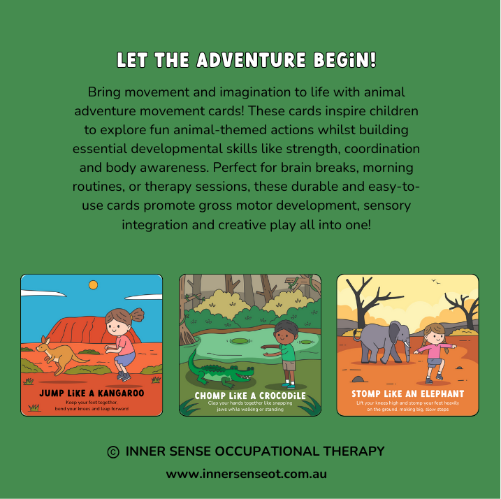 Animal Adventure Movement Cards