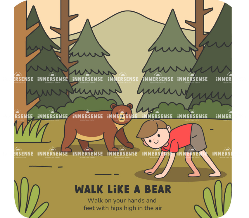 Animal Adventure Movement Cards