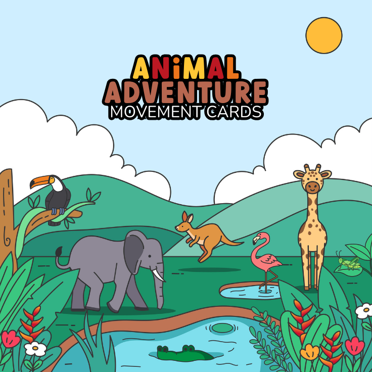 Animal Adventure Movement Cards